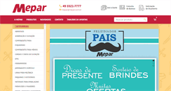 Desktop Screenshot of mepar.com.br